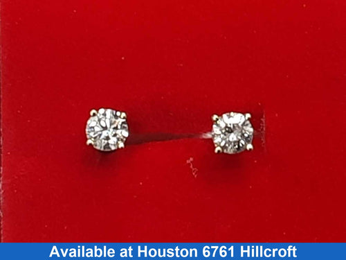 Earrings - Yellow Gold 10k (.417) 1.2 grams
