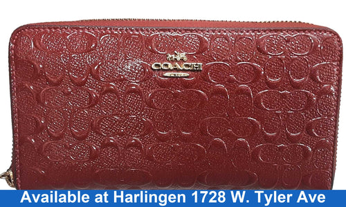 Coach Red Wallet