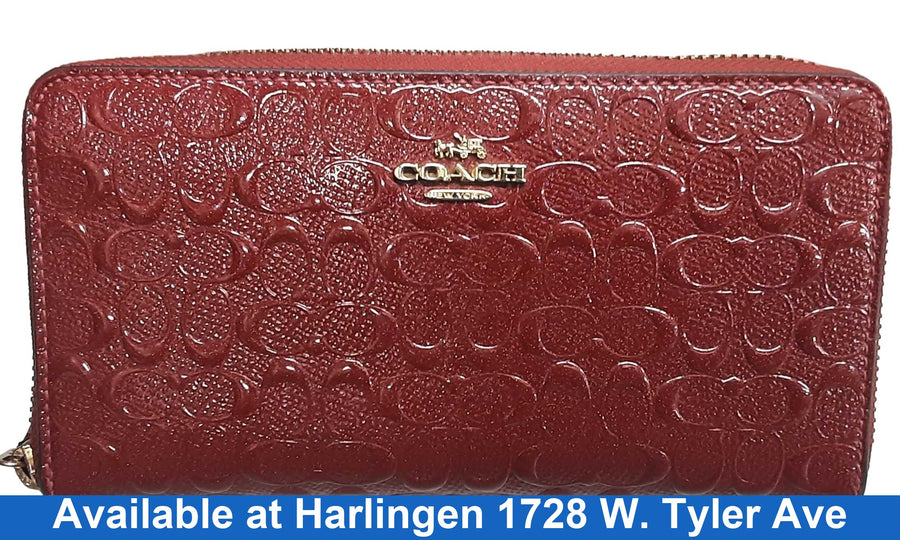 Coach Red Wallet