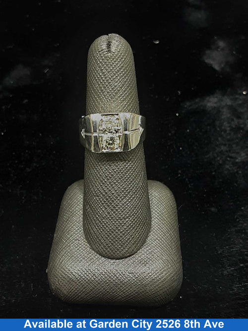 Women's Ring - White Gold 14k (.585) 6.5 grams Size 6.5