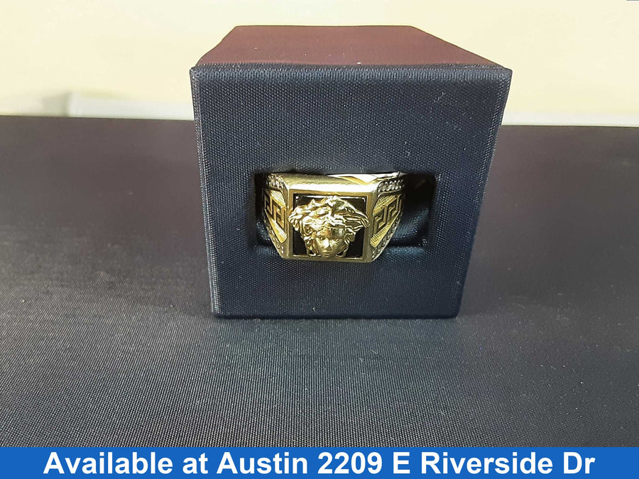 Men's Ring - Yellow Gold 10k (.417) 6.5 grams Size 10.5