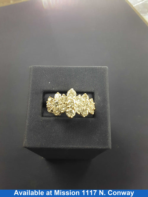 Women's Ring - Yellow Gold 14k (.585) 7.6 grams Size 8