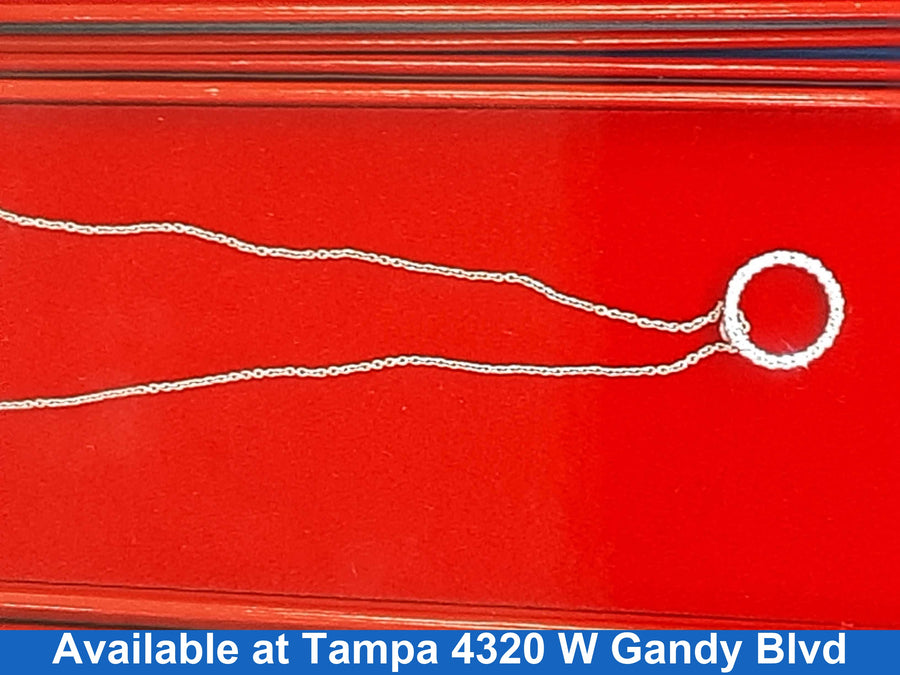 Chain - White Gold 10k (.417) 2.7 grams 17 inch