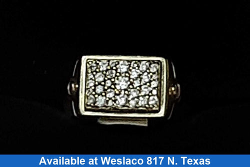 Men's Ring - Yellow Gold 14k (.585) 5.4 grams Size 11.5