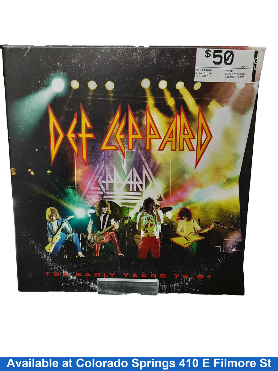 Def Leppard 79.81 Black Other Collectible