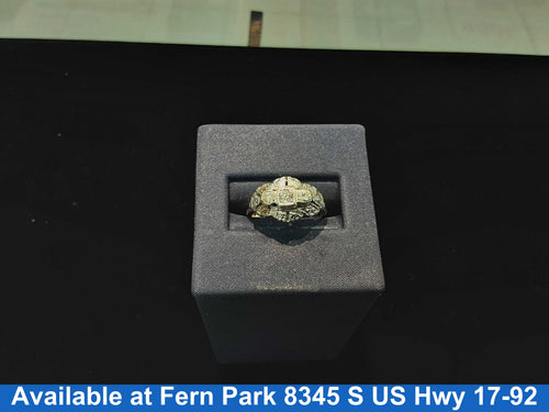 Women's Ring - White Gold 14k (.585) 3.6 grams Size 5.5