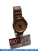 Fossil Es3717 Gold Regular Watch
