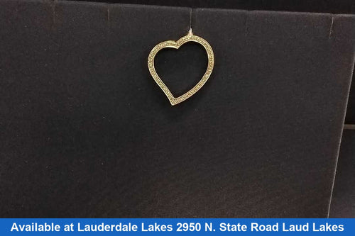 Pendant - White Gold 14k (.585) 3.4 grams