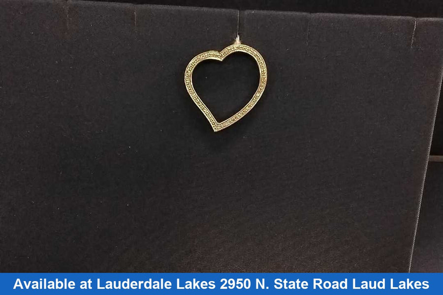 Pendant - White Gold 14k (.585) 3.4 grams
