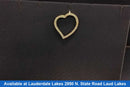 Pendant - White Gold 14k (.585) 3.4 grams