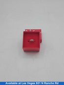 Women's Ring - Solitaire - Yellow Gold 18k (.750) 3.2 grams Size 9.5