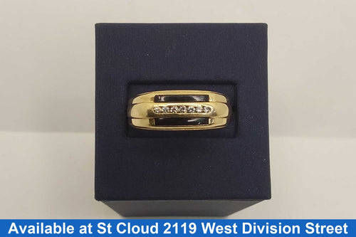 Men's Ring - Yellow Gold 10k (.417) 6.74 grams Size 9