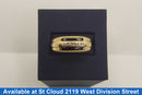 Men's Ring - Yellow Gold 10k (.417) 6.74 grams Size 9