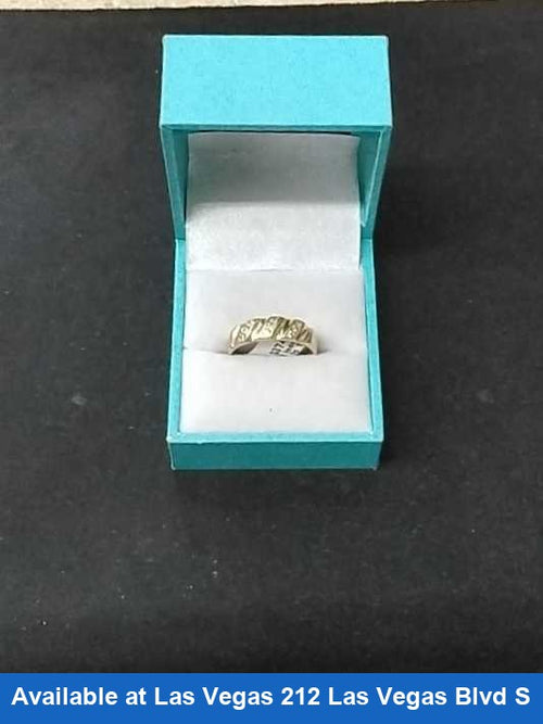 Ring - Wedding Band - Yellow Gold 14k (.585) 2.5 grams Size 9