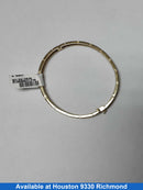 Bangle Bracelet - Yellow Gold 18k (.750) 13 grams 6 inch