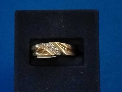 Ring - Wedding Band - Yellow Gold 10k (.417) 6.1 grams Size 9