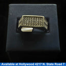 Men's Ring - White Gold 10k (.417) 8.6 grams Size 10