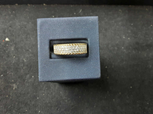Ring - Wedding Band - Yellow Gold 14k (.585) 4.7 grams Size 20
