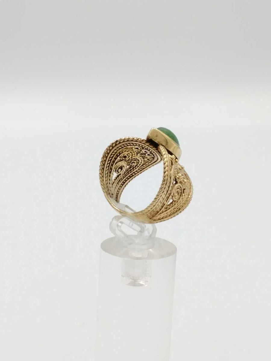 Women's Ring - Yellow Gold 14k (.585) 9.9 grams Size 8