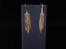 Earrings - Tricolor Gold 14k (.585) 4.1 grams