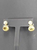 Pearl Earrings - Silver 6.3 grams