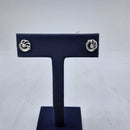 Earrings - White Gold 14k (.585) 1.3 grams