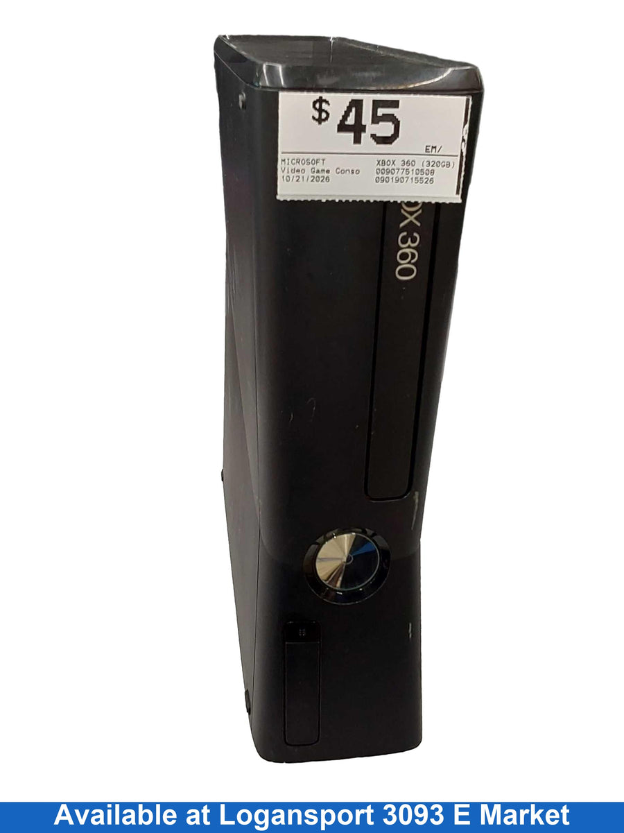 Microsoft Xbox 360 (320gb) 320 Gb Black Video Game Console