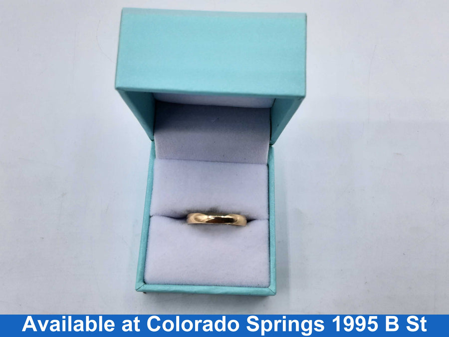 Ring - Wedding Band - Yellow Gold 14k (.585) 2.8 grams Size 9