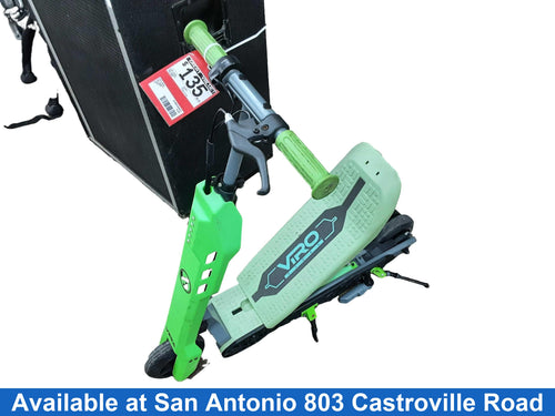 Viro Rides 646089 Green Powered Bike Scooter