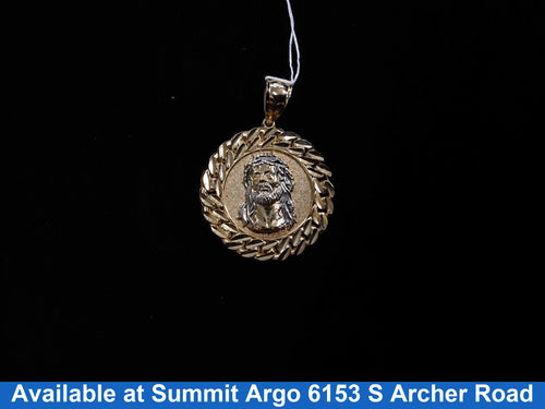 Religious Pendant - Yellow Gold 10k (.417) 6.3 grams