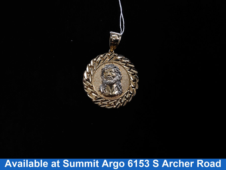 Religious Pendant - Yellow Gold 10k (.417) 6.3 grams