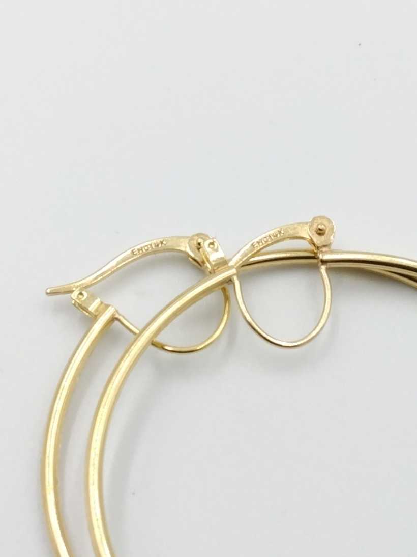 Bangle Earrings - Yellow Gold 14k (.585) 5 grams