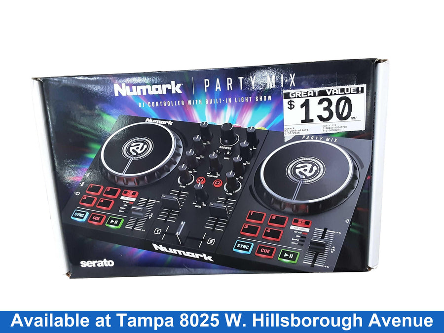 Numark Party Mix Black DJ Controller