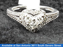 Women's Ring - White Gold 10k (.417) 2.6 grams Size 20