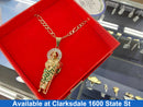 Religious Pendant - Yellow Gold 10k (.417) 13.3 grams