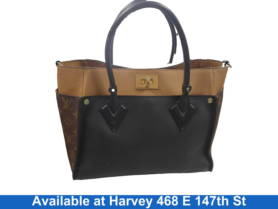 Louis Vuitton On My Side Mm Brown Purse / Handbag