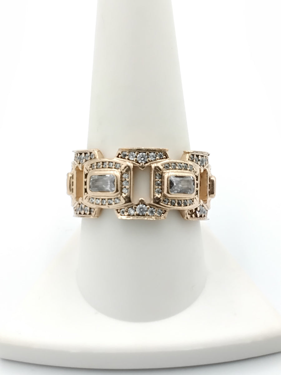 Men's Ring - Rose Gold 14k (.585) 8.9 grams Size 9