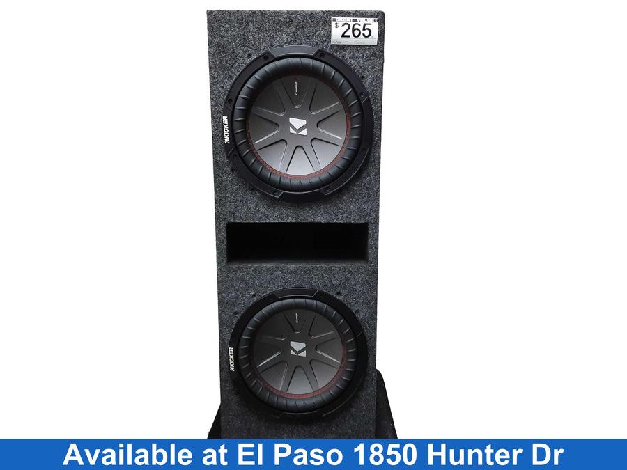 Kicker Compr Black Car Sub-Woofer
