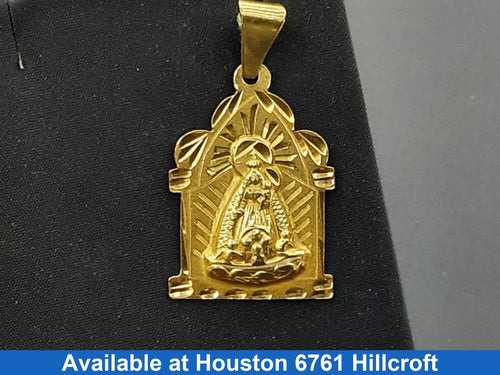 Religious Pendant - Yellow Gold 14k (.585) 4.1 grams