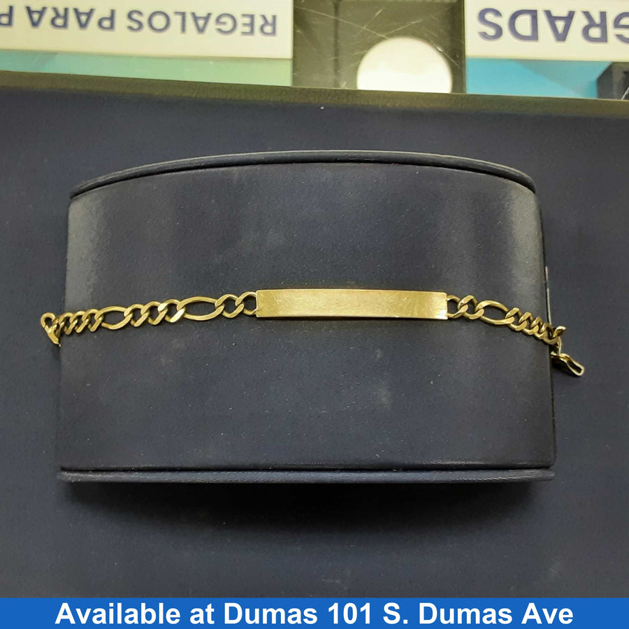 ID Bracelet - Yellow Gold 10k (.417) 8.1 grams 8 inch