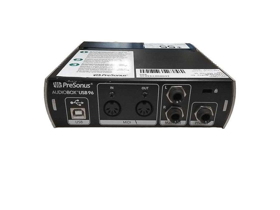 Presonus Audio Box Usb 96 Black Classic Audio Interface