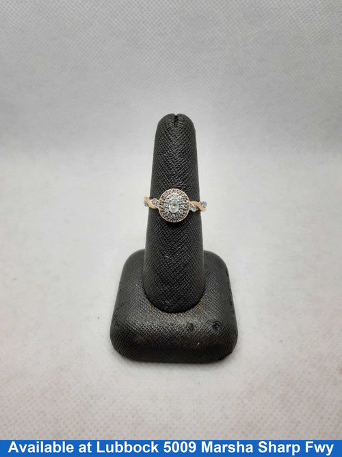 Women's Ring - Rose Gold 14k (.585) 3.6 grams Size 6.5