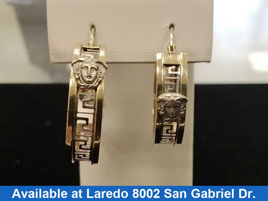 Hoop Earrings - Yellow Gold 10k (.417) 5.2 grams