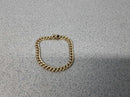 Cuban Link Bracelet - Yellow Gold 10k (.417) 13.5 grams 8 inch