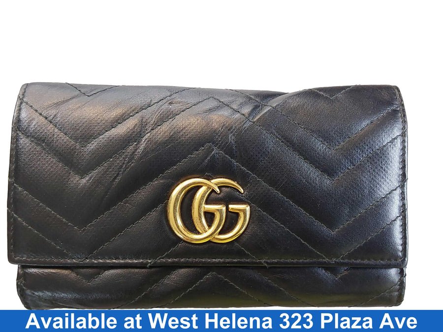 Gucci 443436 2067 Black Wallet