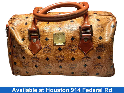 Mcm Y4037 Orange Purse / Handbag