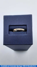 Ring - Wedding Band - Yellow Gold 14k (.585) 1.6 grams Size 6
