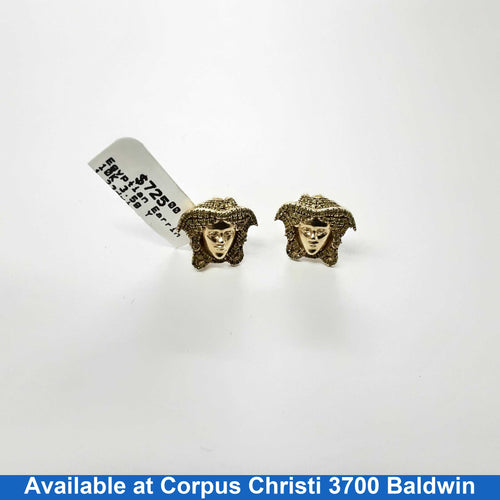 Earrings - Yellow Gold 10k (.417) 3.5 grams