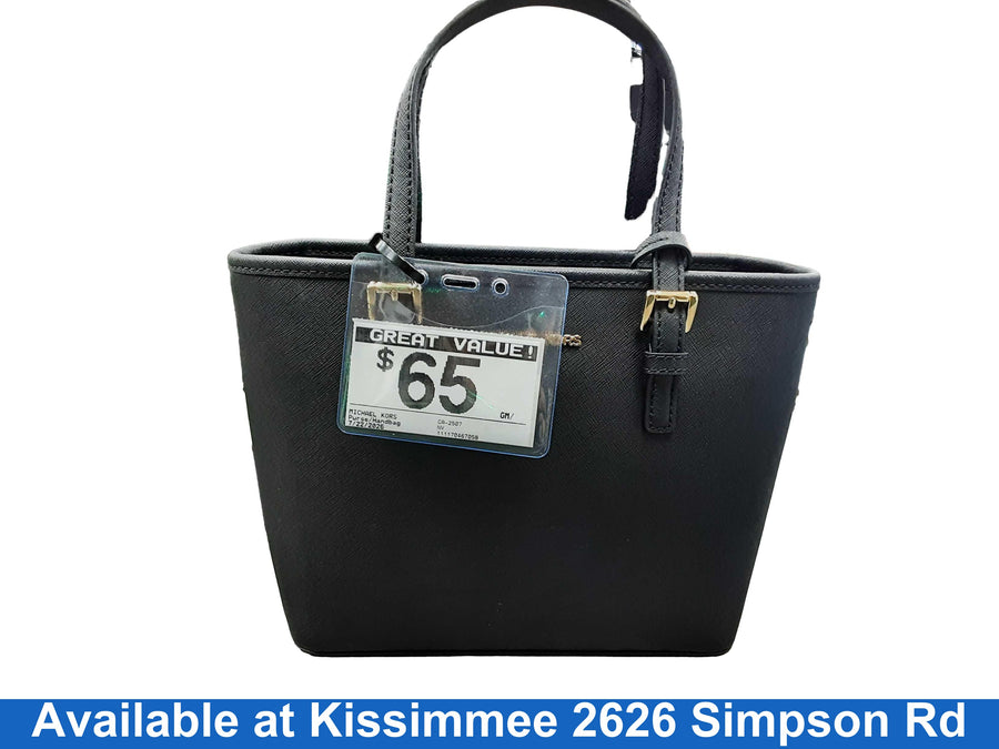 Michael Kors Ca-2507 Black Purse / Handbag