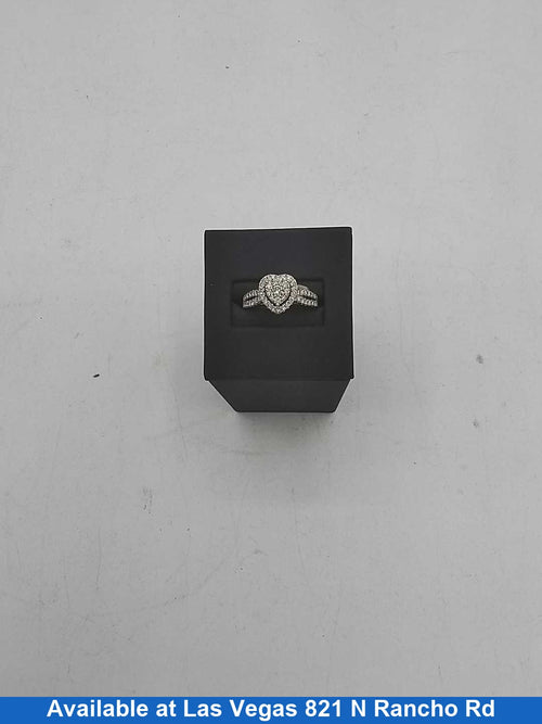 Women's Ring - White Gold 10k (.417) 4.3 grams Size 20